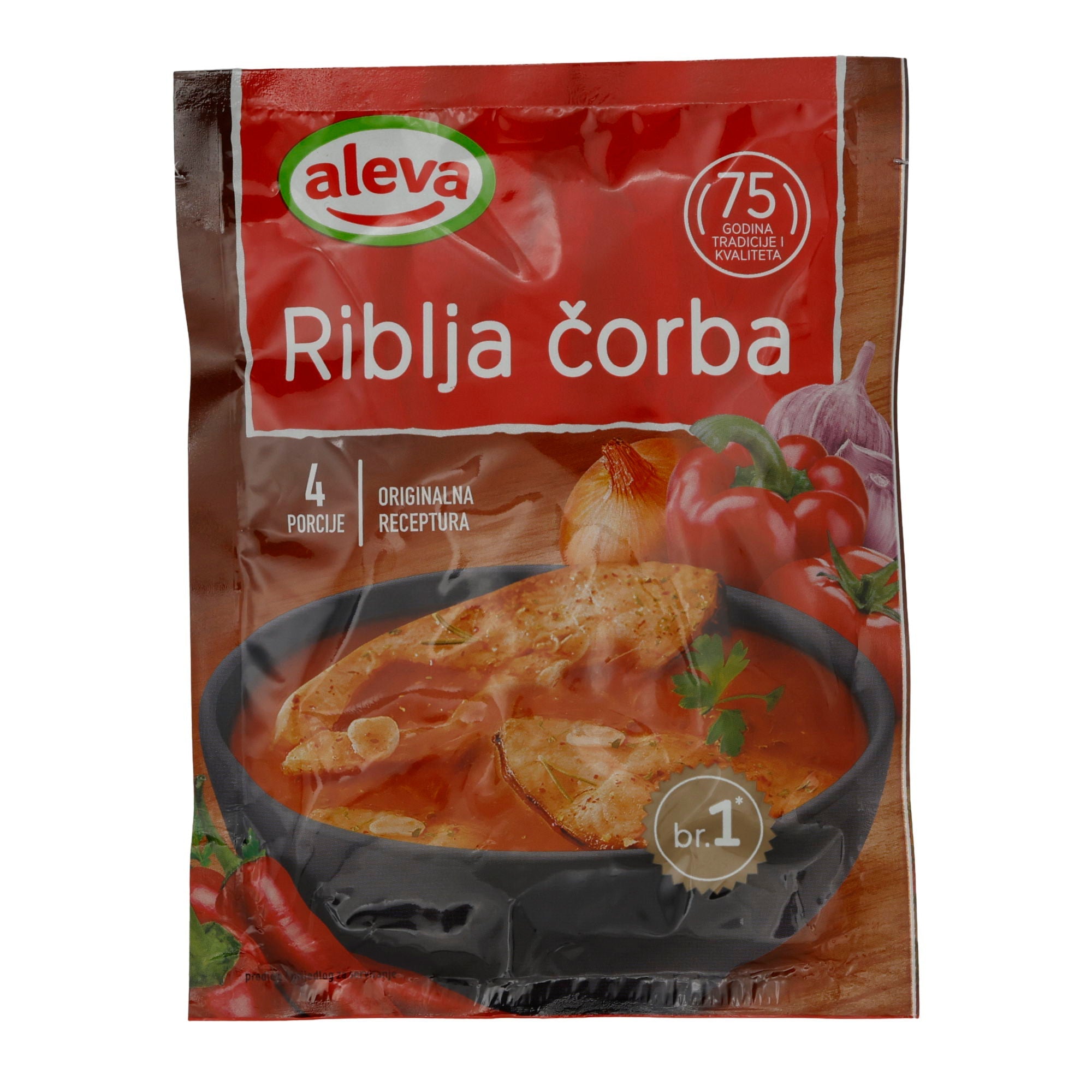 Fischsuppen-Gewürz Aleva | Riblja Čorba | Serbisch | 90 g ALEVA